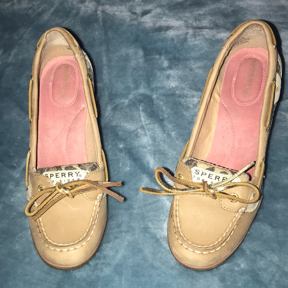 Sperry loafer wedges